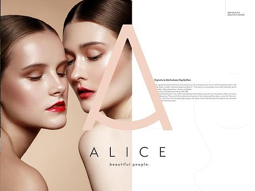美容 | ALICE | 跨国品牌视觉打造