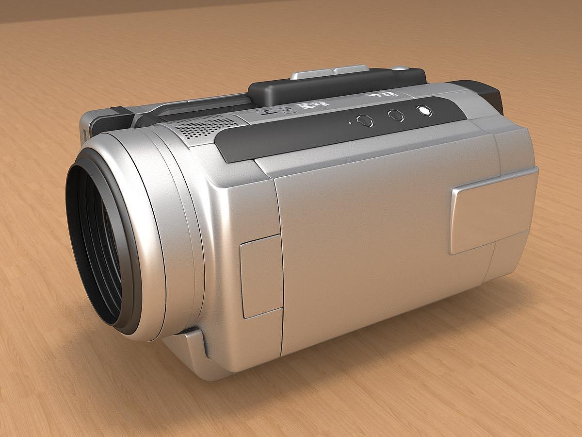 又练习的一个佳能摄像机，商标字体部分没有做 电脑实在不给力（图ZMzcwNjAyOA==） - 机械/交通 - 站酷设计师MG_Boyce原创素材 - 站酷ZCOOL