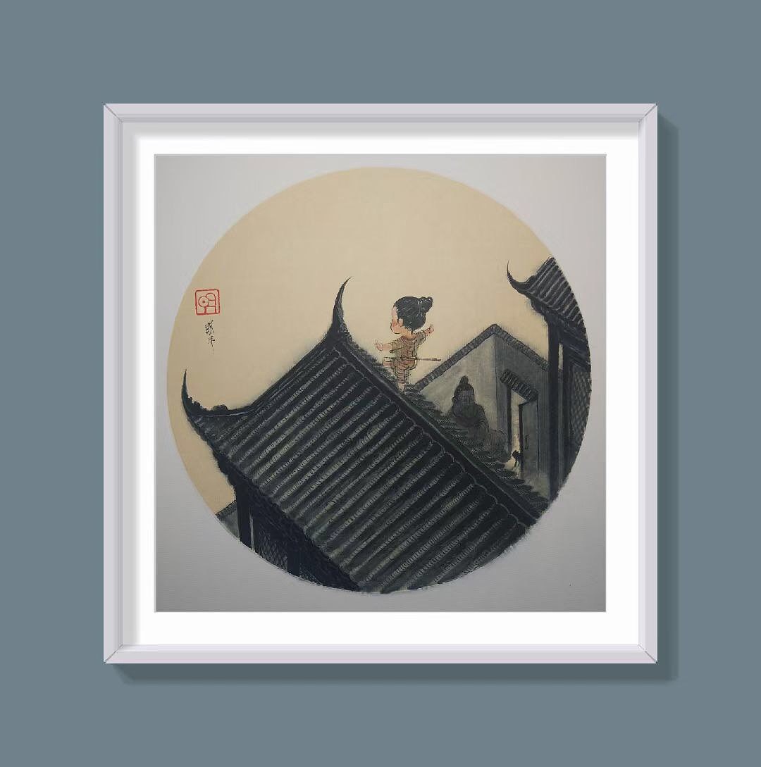 明子的水墨奇幻世界——《风信子系列》2,海量慎点。(图ZMjc3NTQzMzYw) - 绘画 - 站酷设计师明子水墨奇幻世界原创素材 - 站酷ZCOOL
