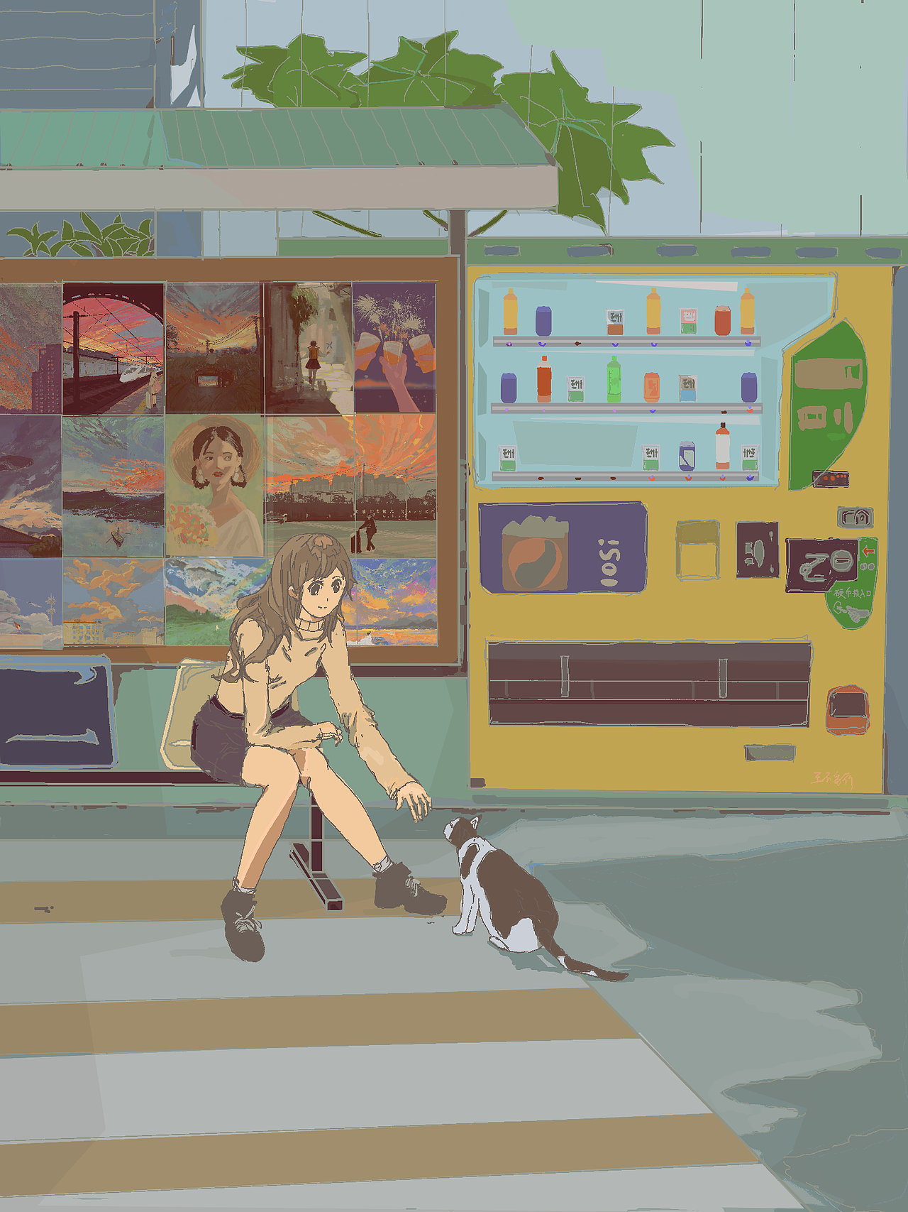 除了摸鱼以外都很认真（图ZMzc4NzgyMDcy） - 创作习作 - 站酷设计师顾念当归原创素材 - 站酷ZCOOL