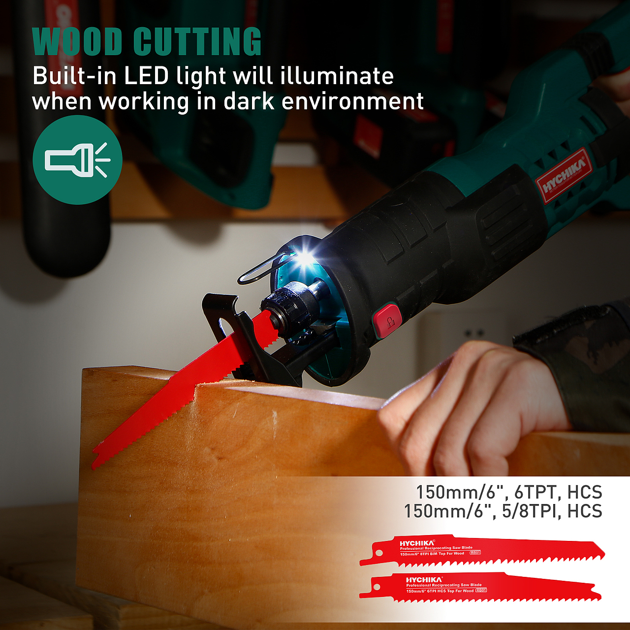 亚马逊往复锯主图及A+图片+产品彩盒设计平面图