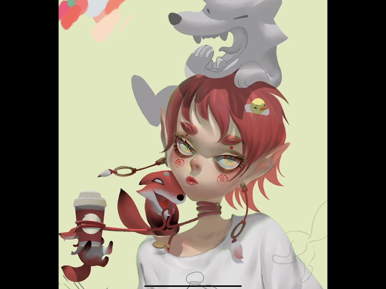 画师繁星2.0第三期第二周（图ZMzQ1MjQxMDI4） - 创作习作 - 站酷设计师金火山原创素材 - 站酷ZCOOL