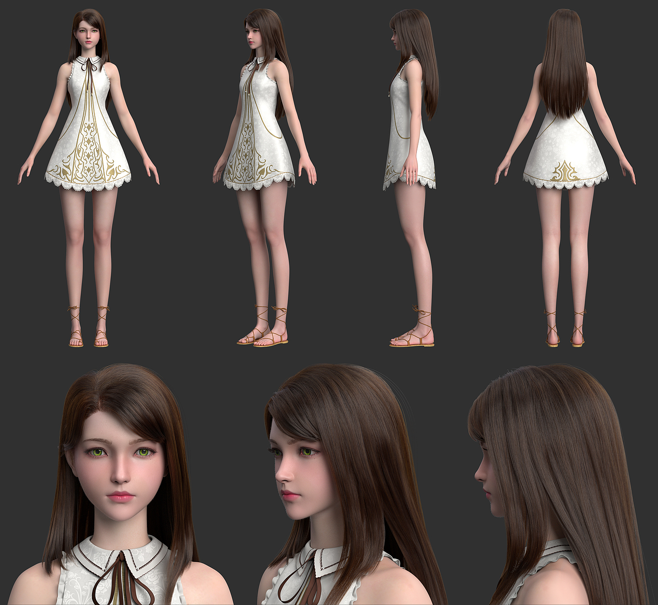 Tpose模型（图ZMzY3NTI4MzEy） - 人物/生物 - 站酷设计师udacg原创素材 - 站酷ZCOOL