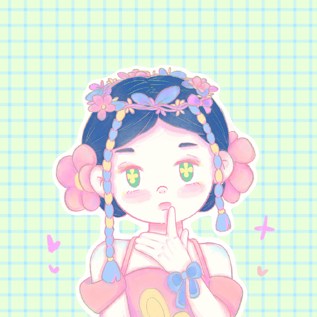 被风吹过的地方，有爱意在慢慢生长（图ZMzY4NTAzODk2） - 创作习作 - 站酷设计师行道池池原创素材 - 站酷ZCOOL