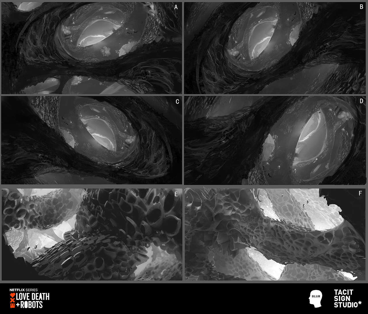 爱死机3《虫群》环境概念设计