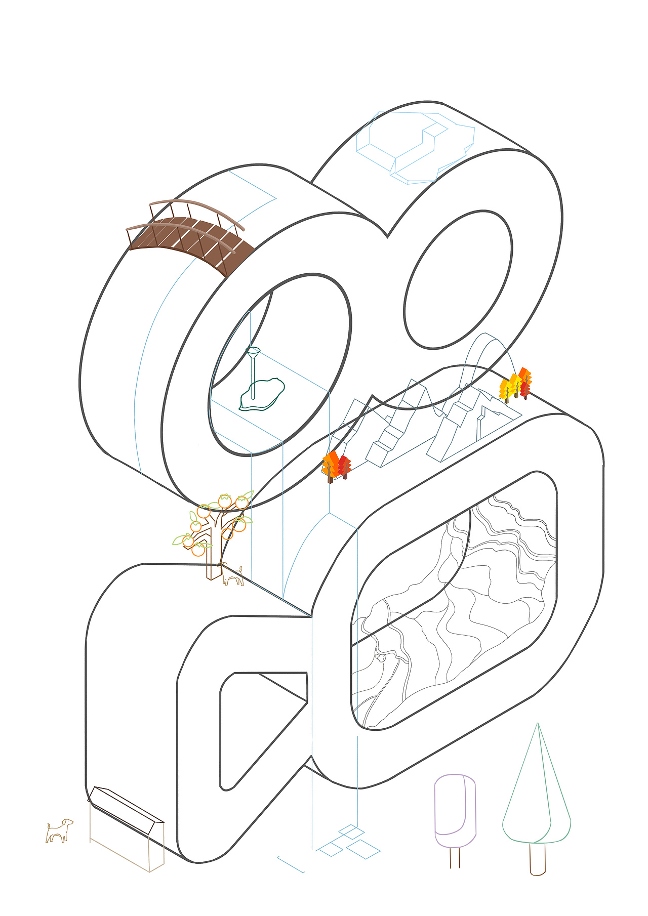 “我们的亿种生活”快手2.5D插画海报（图ZMzAyMjc1OTcy） - 海报 - 站酷设计师zzq闻原创素材 - 站酷ZCOOL