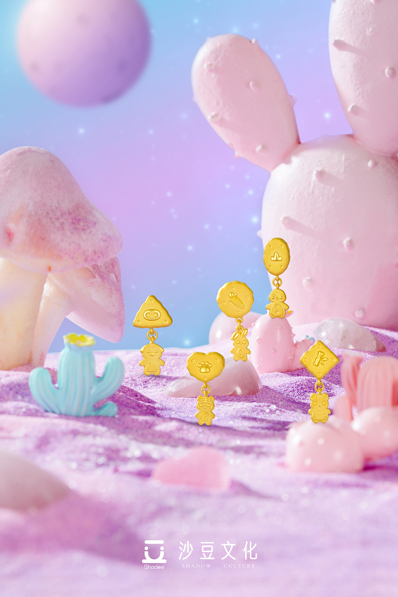 SHADOW 周大生『姜饼人』 珠宝首饰摄影