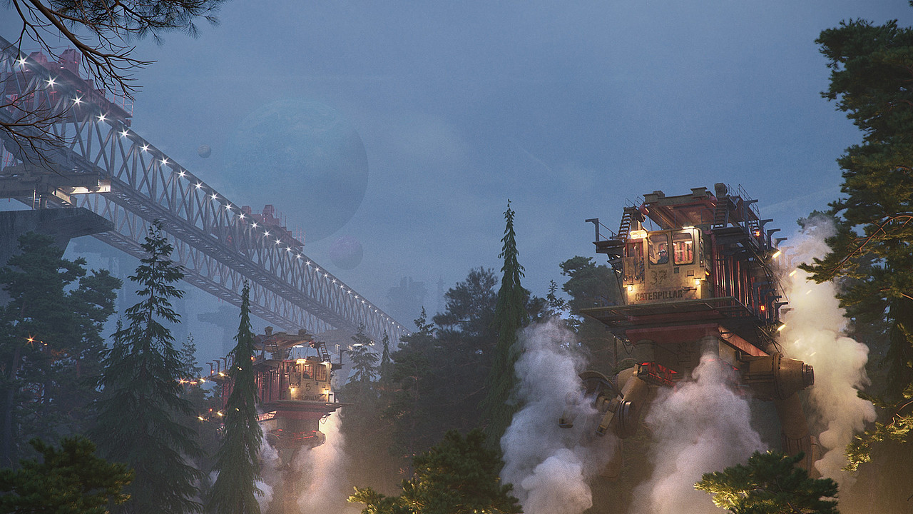 Forest Walkers（图ZMTcyODM5Nzcy） - 游戏原画 - 站酷设计师AndrellDp原创素材 - 站酷ZCOOL