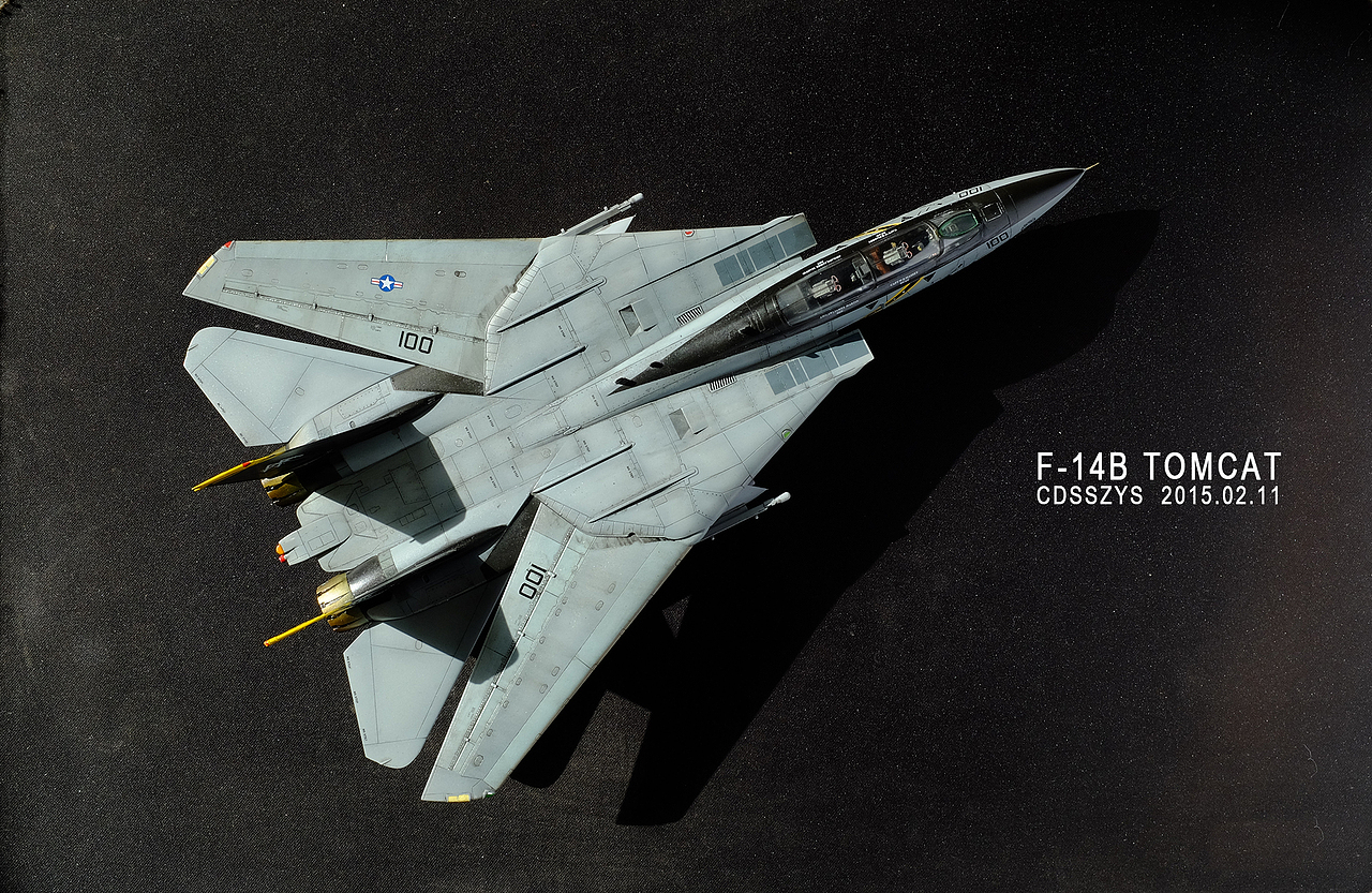 1:72 美国海军重型舰载战斗机 f-14b tomcat 熊猫（图ZMjQ2OTgwMzY=） - 手办/模玩 - 站酷设计师cdsszys原创素材 - 站酷ZCOOL