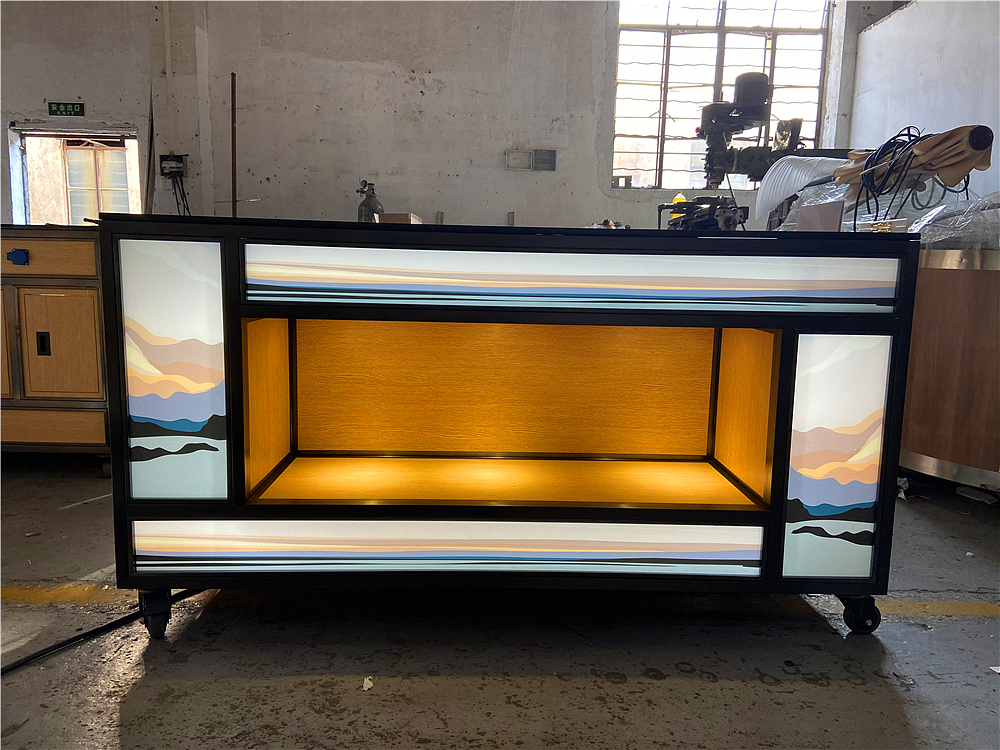 餐厅折叠布菲台设备清单 折叠布菲台明档设备清单