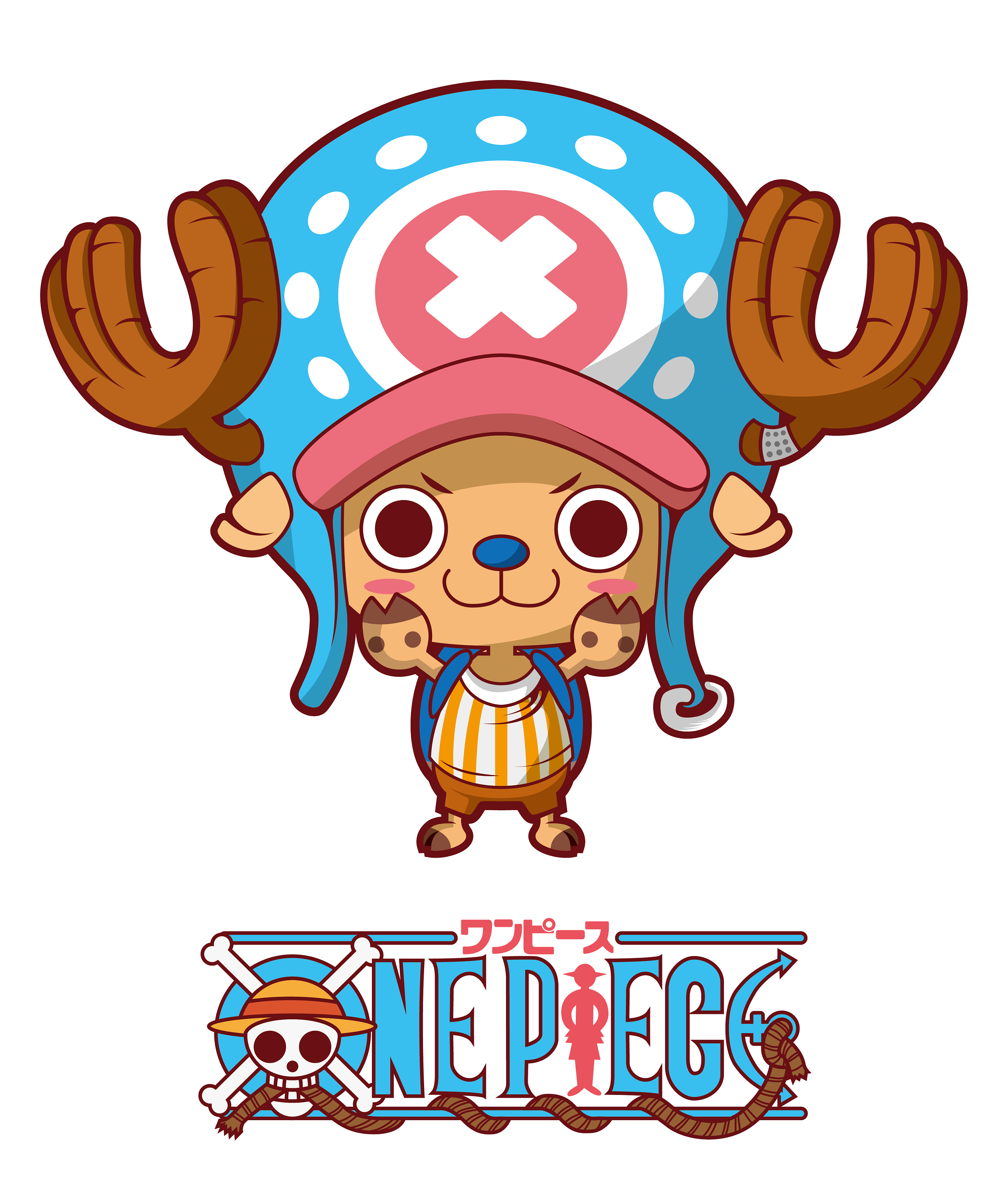 海贼王插画ai临摹作品