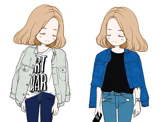 卡通人物服装穿搭