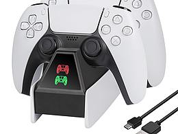 亚马逊电商套图设计——PS5手柄冲座