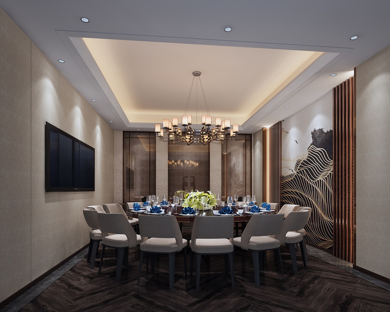 新中式酒店包间