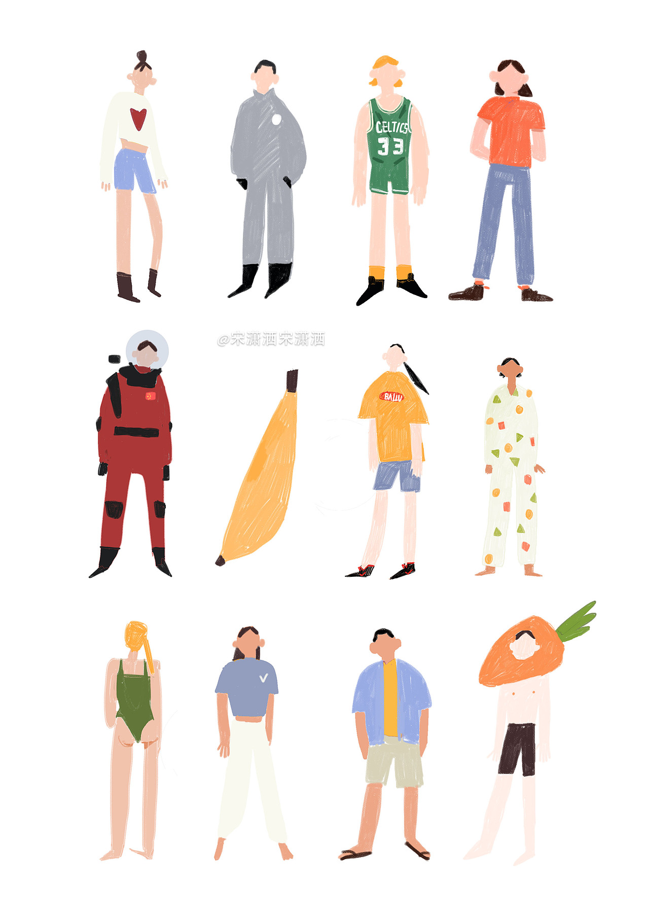 近期的一些作品