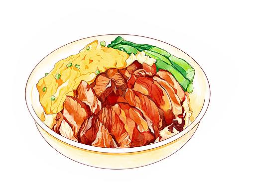 IPAD PRO+PROCREATE 美食插画