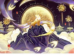 新年插畫   虎年大吉