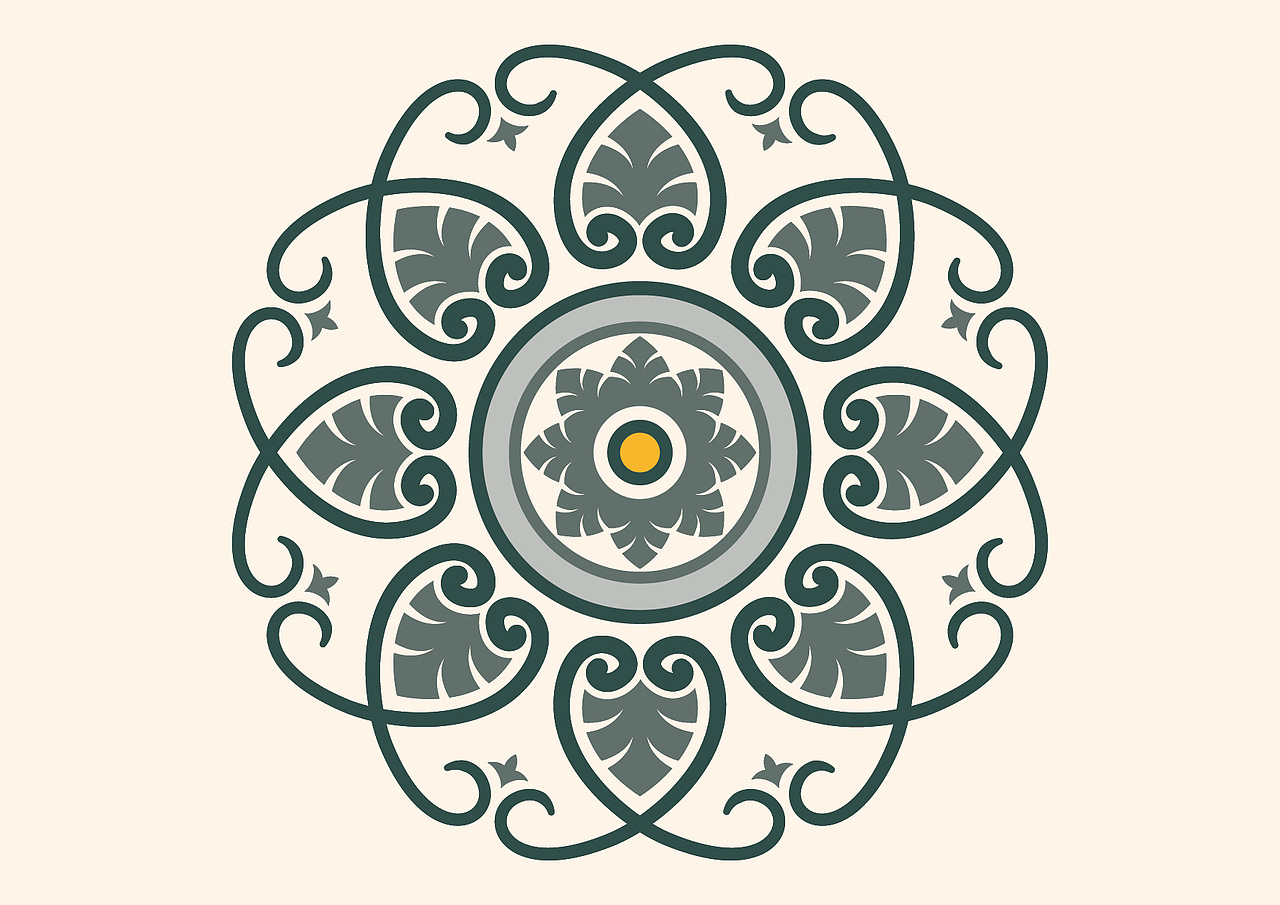 一直很喜欢这样简单复古的纹样,不管是装饰画,饰品,甚至一些古玩上的