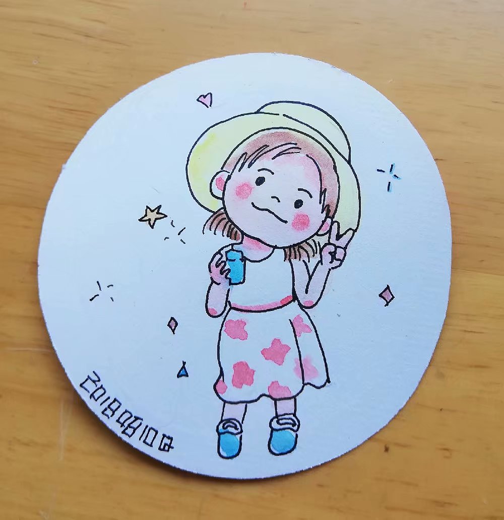 手绘小杯垫（图ZMTI3OTM0NTE2） - 绘画 - 站酷设计师小青小青呀原创素材 - 站酷ZCOOL