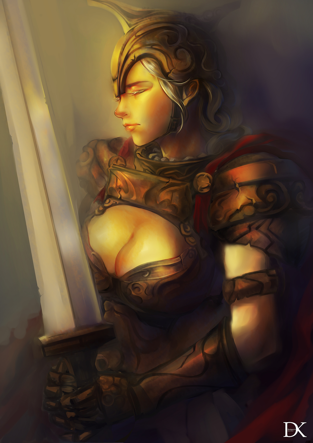 雅典战士（图ZMjAyNTk0MjQ=） - 概念设定 - 站酷设计师炖君原创素材 - 站酷ZCOOL