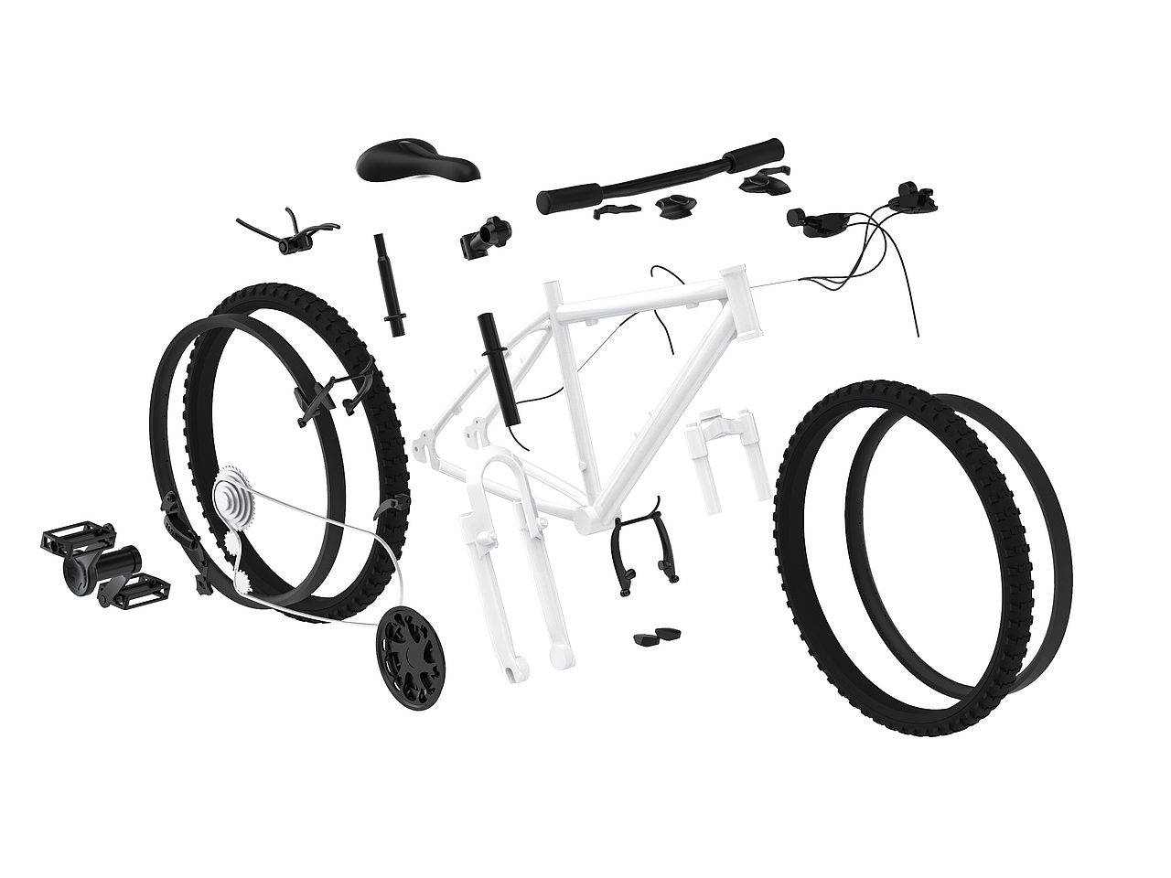 Ride a Bike（图ZMTUyMDI2MjY4） - 交通工具 - 站酷设计师Turner仔原创素材 - 站酷ZCOOL