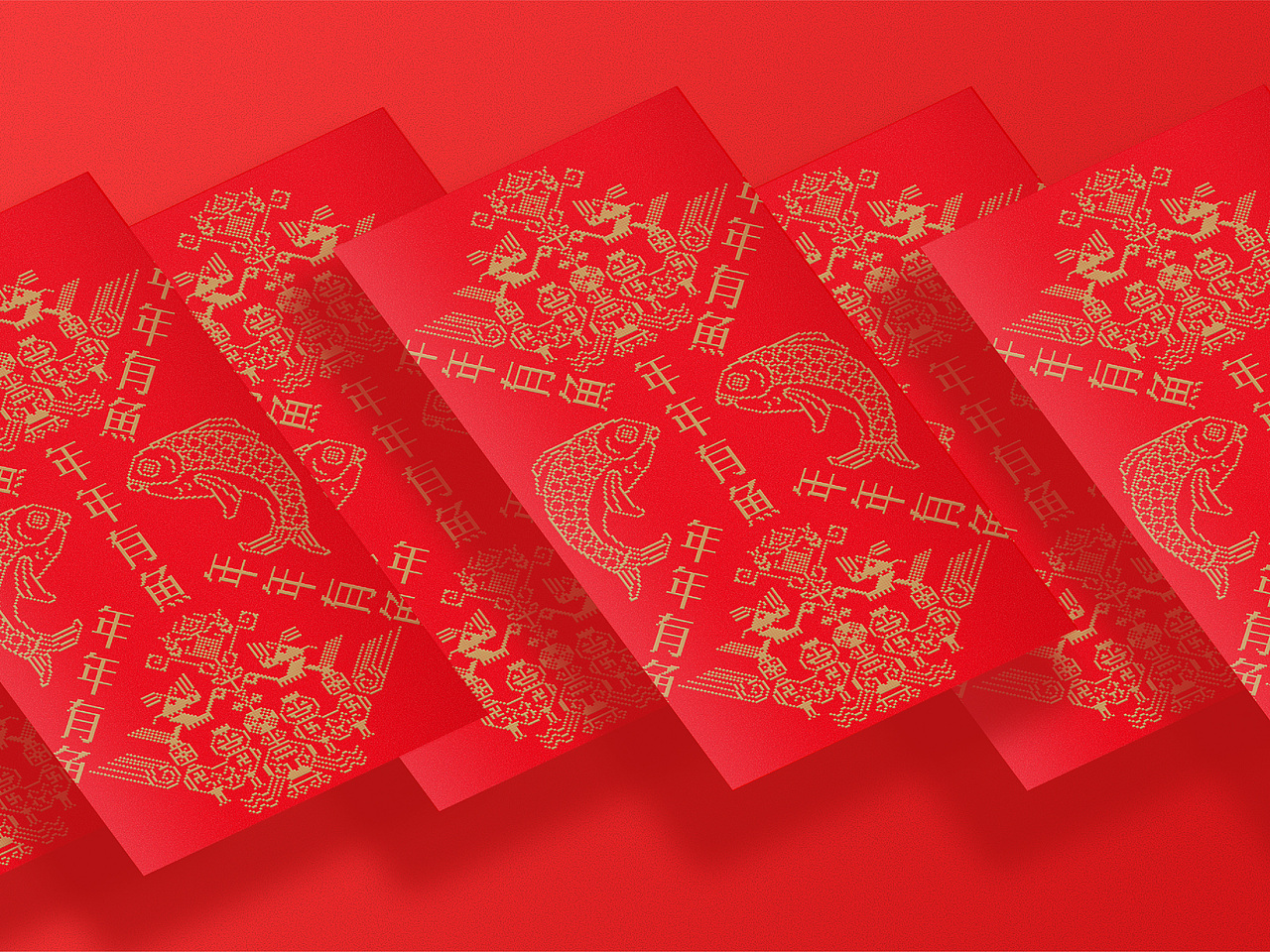 绝色风物 2020年鼠年生肖红包设计（图ZMTg5MTU5NzUy） - 生活用品 - 站酷设计师龙天行原创素材 - 站酷ZCOOL