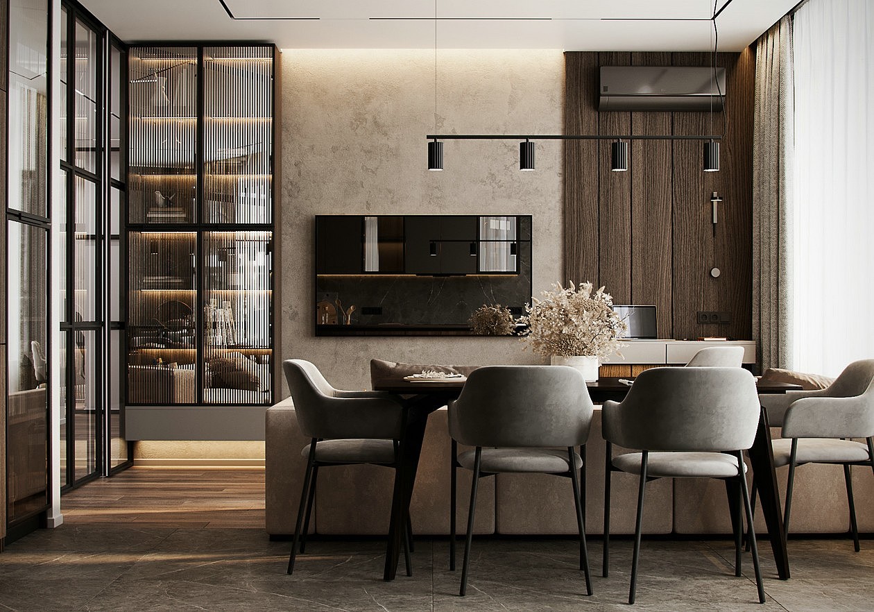 现代简约风小空间公寓设计