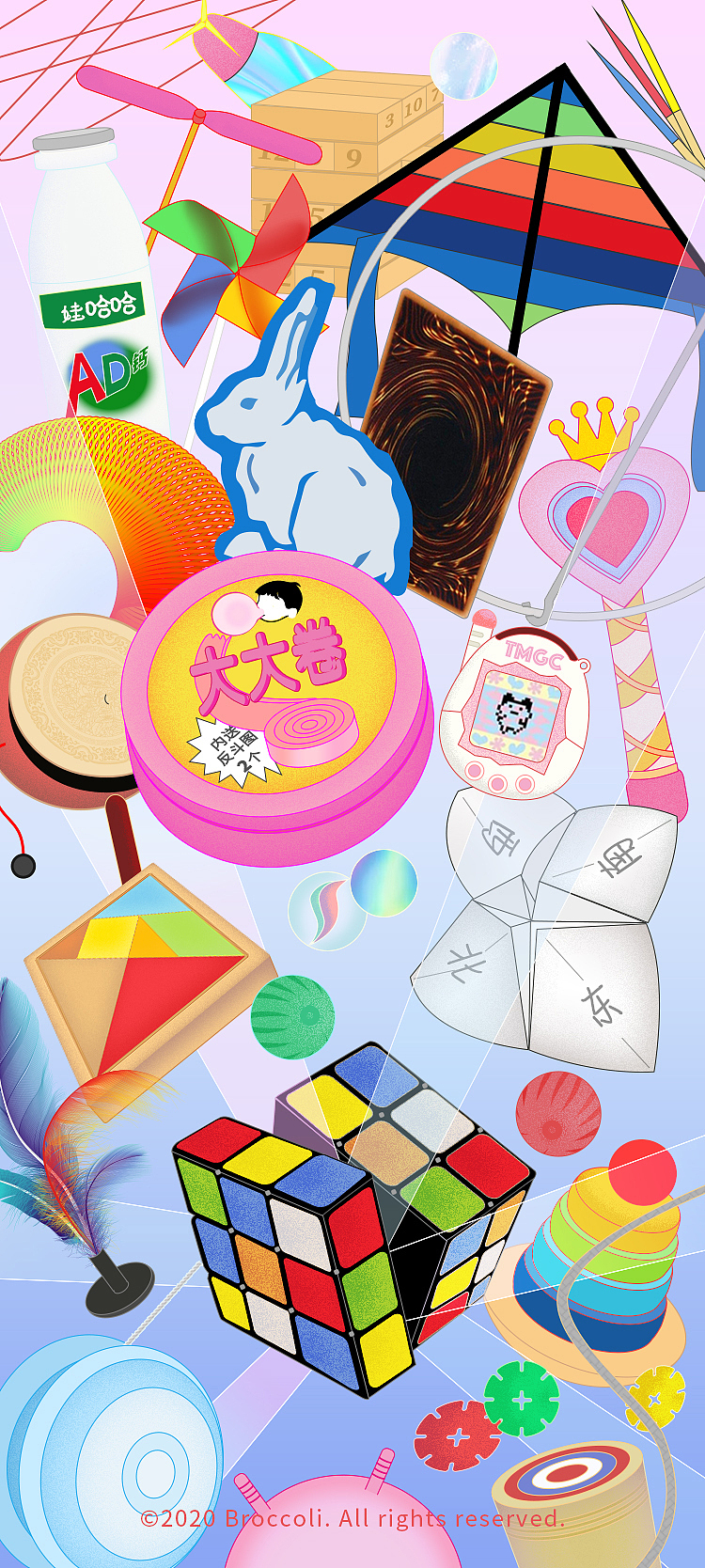 童年の寶貝（圖ZMjEwMDg2NjAw） - 商業(yè)插畫 - 站酷設(shè)計(jì)師香澤花菜原創(chuàng)素材 - 站酷ZCOOL