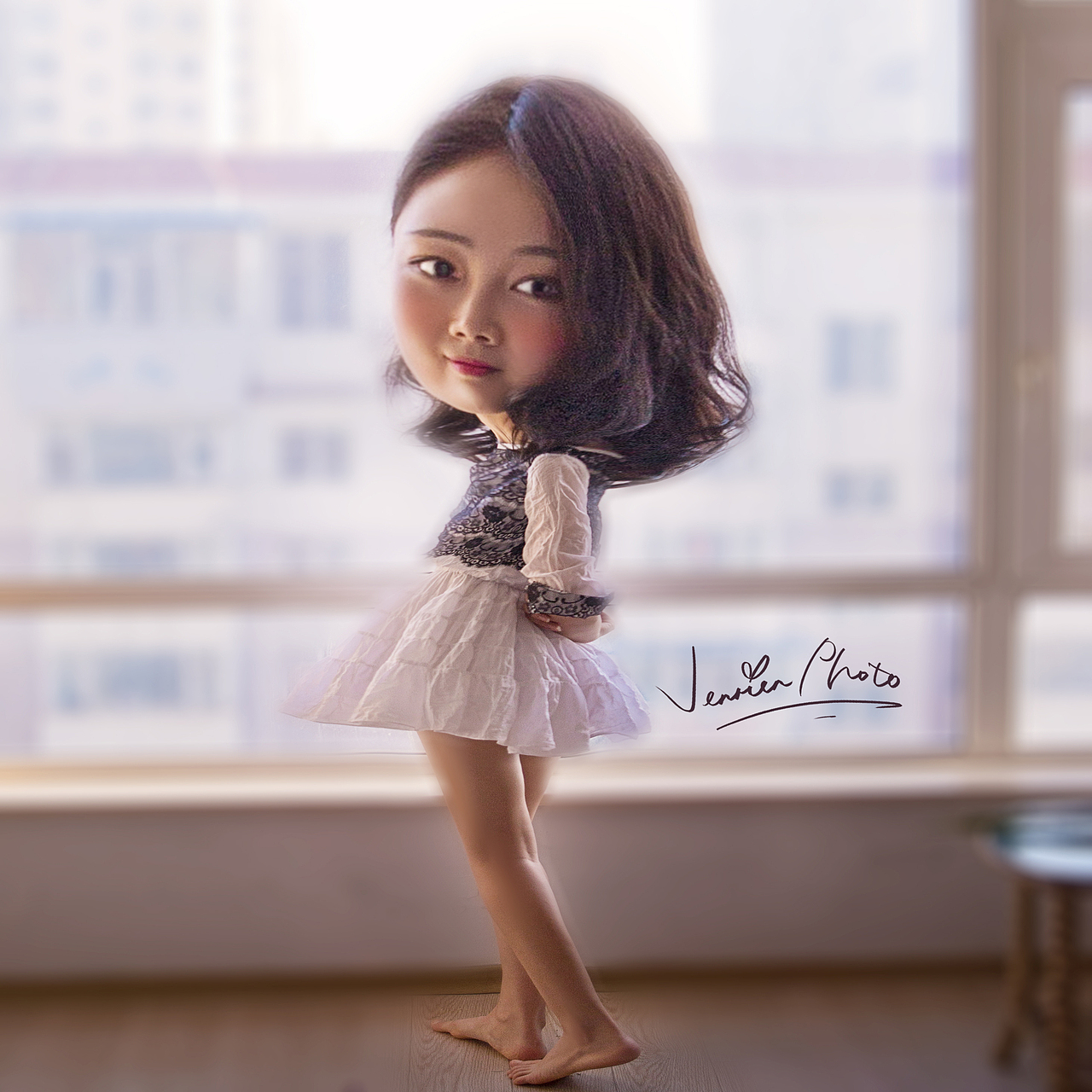 小少女（图ZMzc0MDgyMzY=） - 人像摄影 - 站酷设计师jenrien原创素材 - 站酷ZCOOL