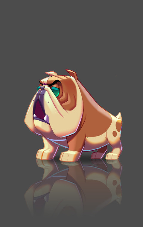 可爱斗牛犬（图ZODg5NDAyNTI=） - 独立游戏 - 站酷设计师心远地自偏原创素材 - 站酷ZCOOL