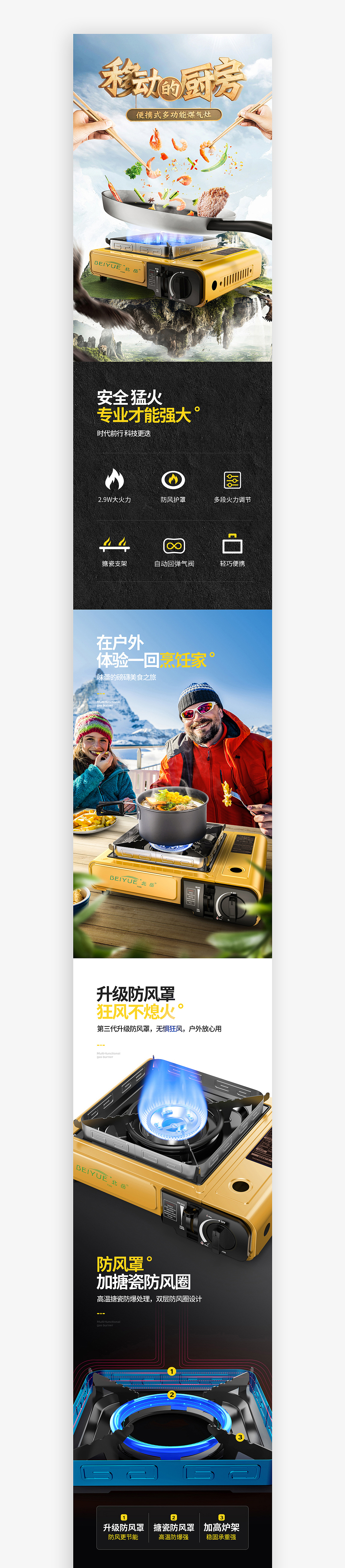 卡式炉/电火锅（图ZMTM3NTc2Nzg4） - 电商 - 站酷设计师领悦品牌电商视觉原创素材 - 站酷ZCOOL