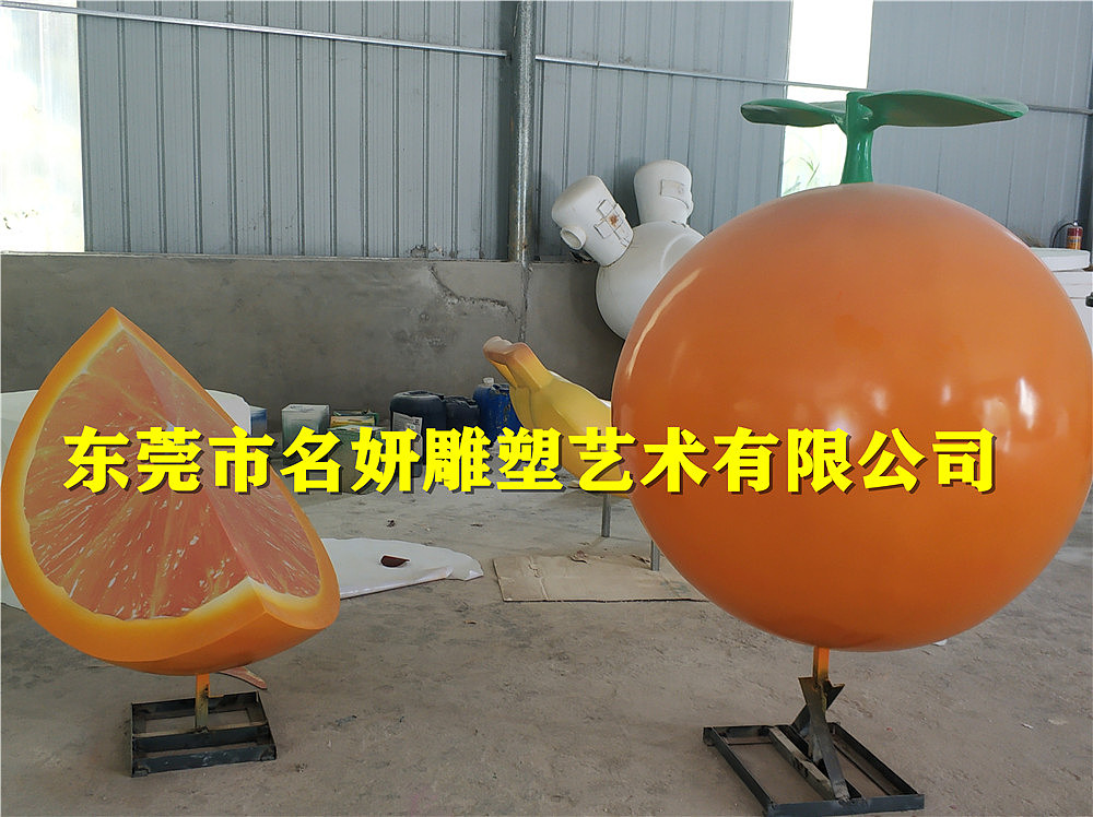 IP形象标志的卡通形象玻璃钢脐橙卡通公仔柑橘雕塑（图ZMTgzMjI5NzAw） - 雕塑 - 站酷设计师添翼雕塑何小姐原创素材 - 站酷ZCOOL