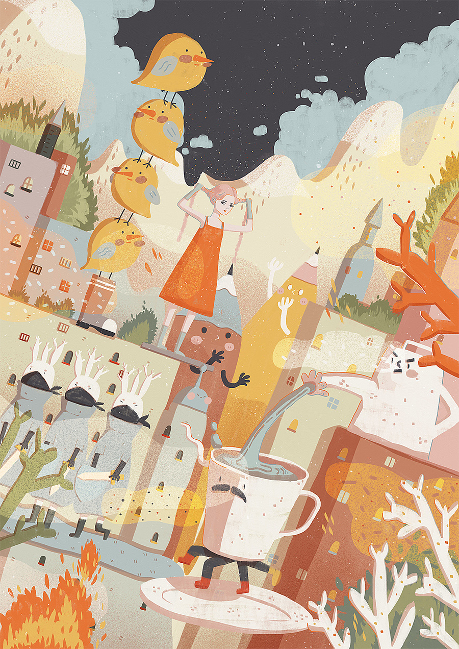 不变的童心 不变的"白日梦"北京|插画师甜鱼跳跳riki530413534年前