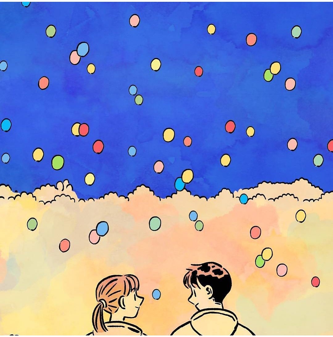 一些用作引导页的插画