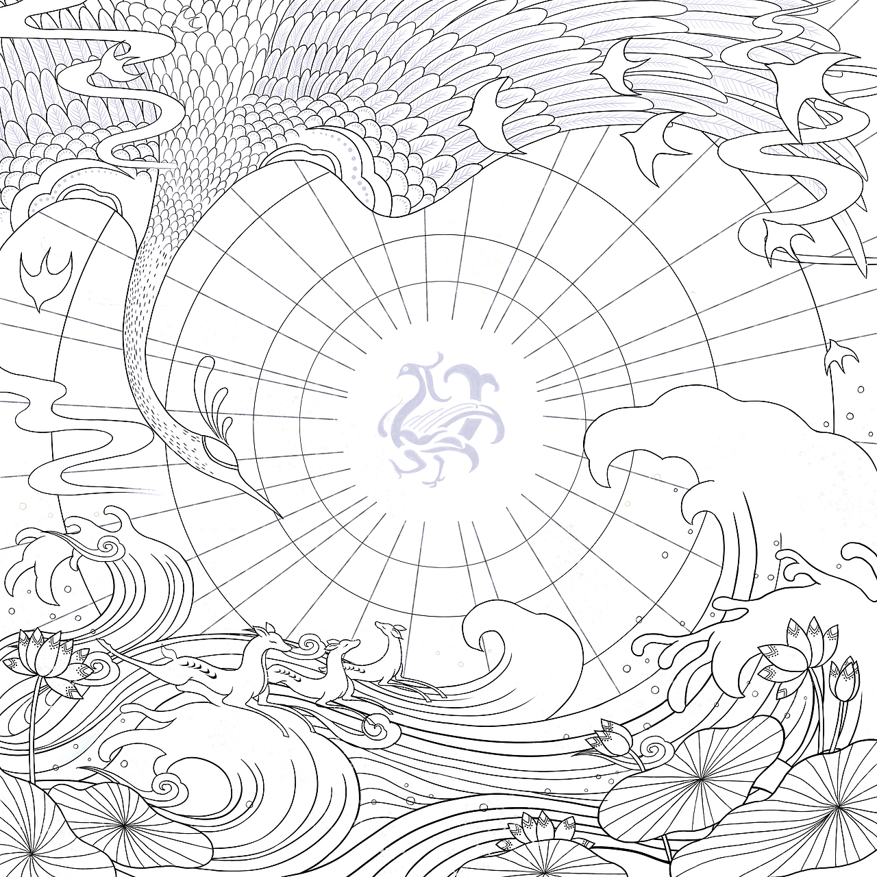 长生插画应用（图ZMjI5OTYxNjk2） - 商业插画 - 站酷设计师胡言原创素材 - 站酷ZCOOL