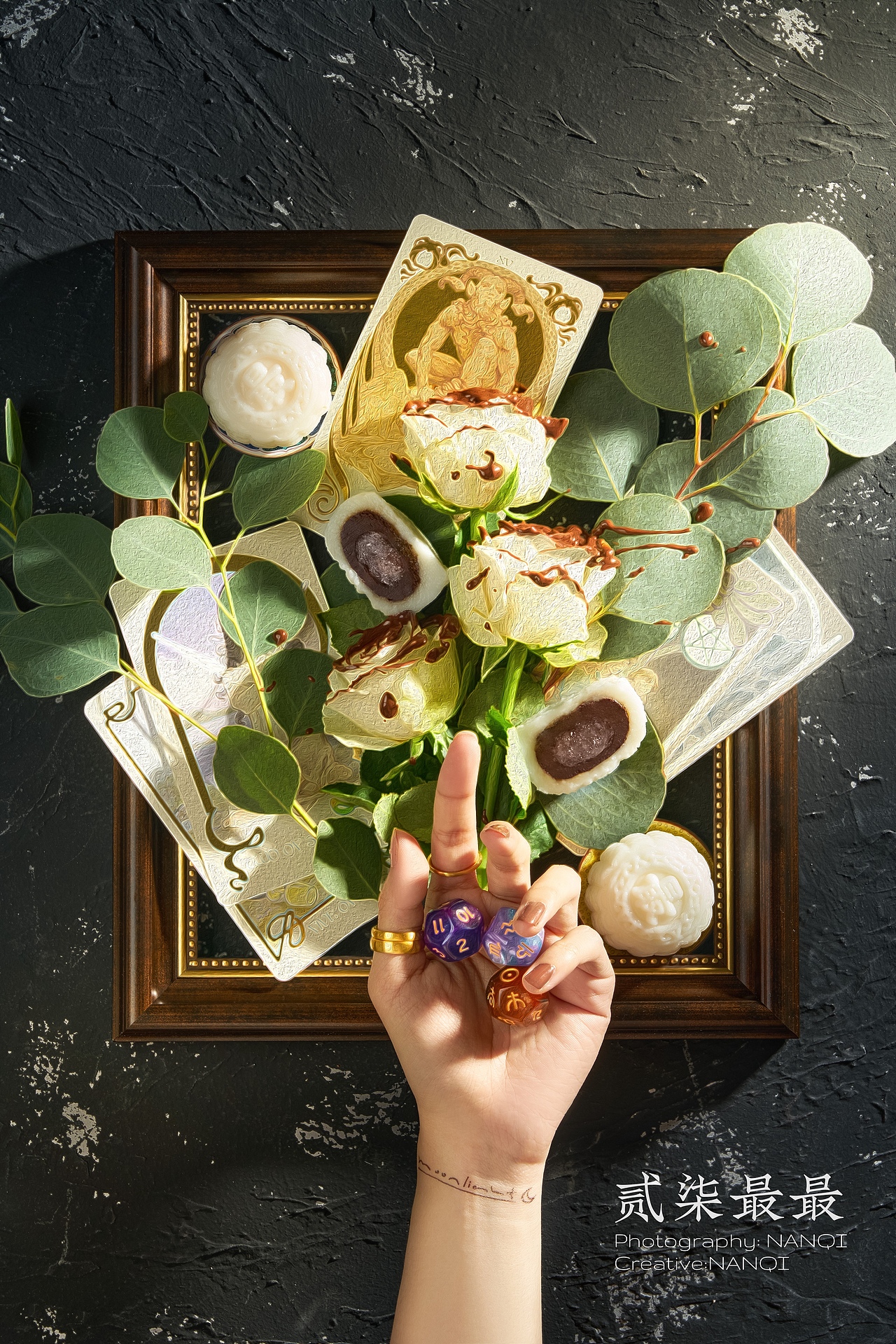 美食摄影|贰柒最最燕窝冰皮月饼