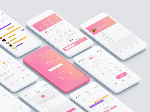 美容院预约APP界面设计