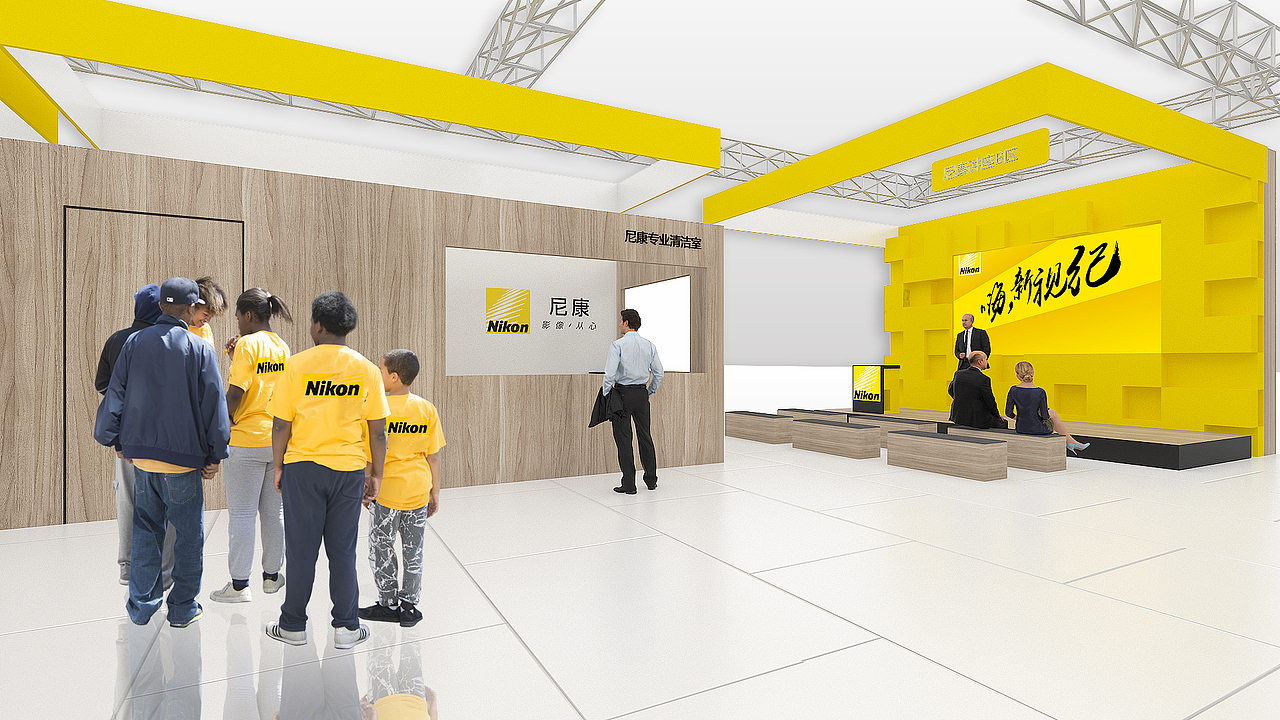 Nikon&Booth（图ZMTIwNTU3MTY4） - 展陈设计 - 站酷设计师xiangqi原创素材 - 站酷ZCOOL