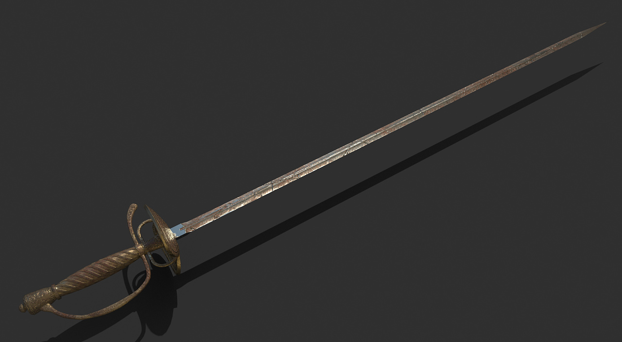 2019作品细剑small sword|三维|其他三维|terryberry - 原创作品
