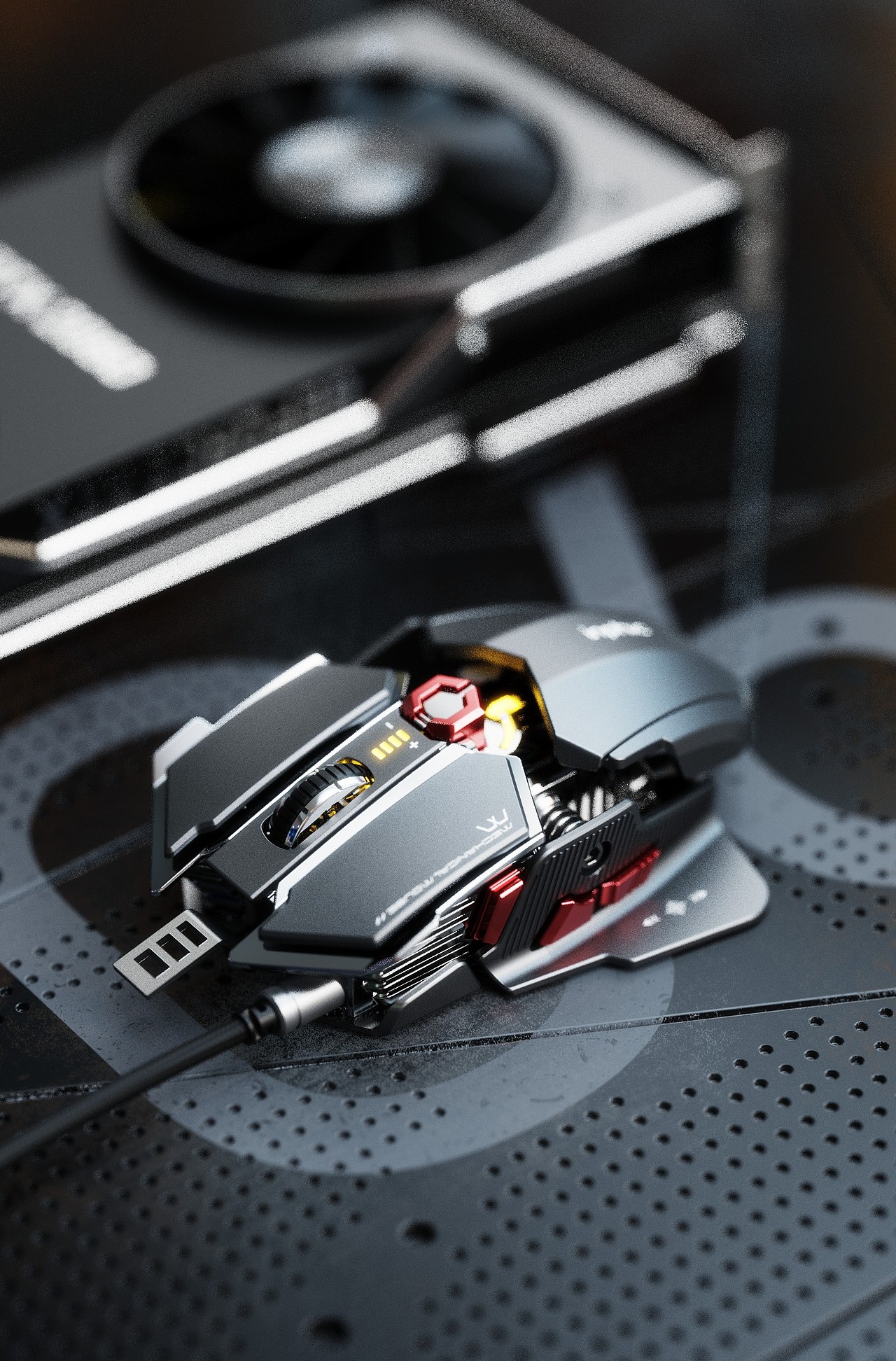 游戏鼠标渲染及视频