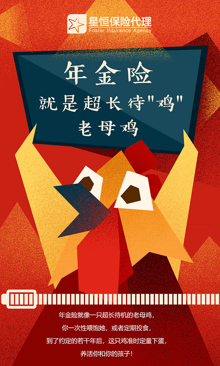 复星星恒保险代理“每日海报”部分作品
