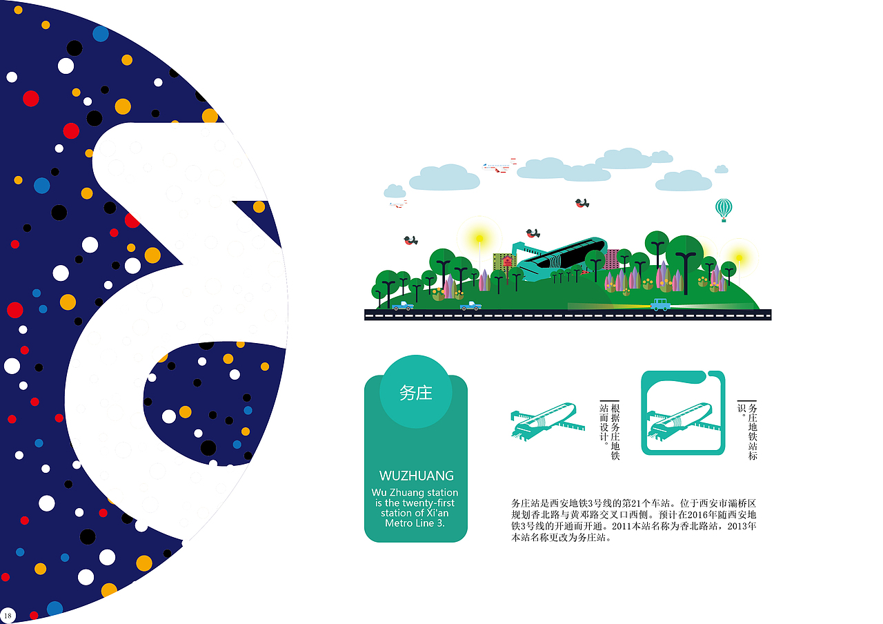 西安地铁3号线宣传推广设计