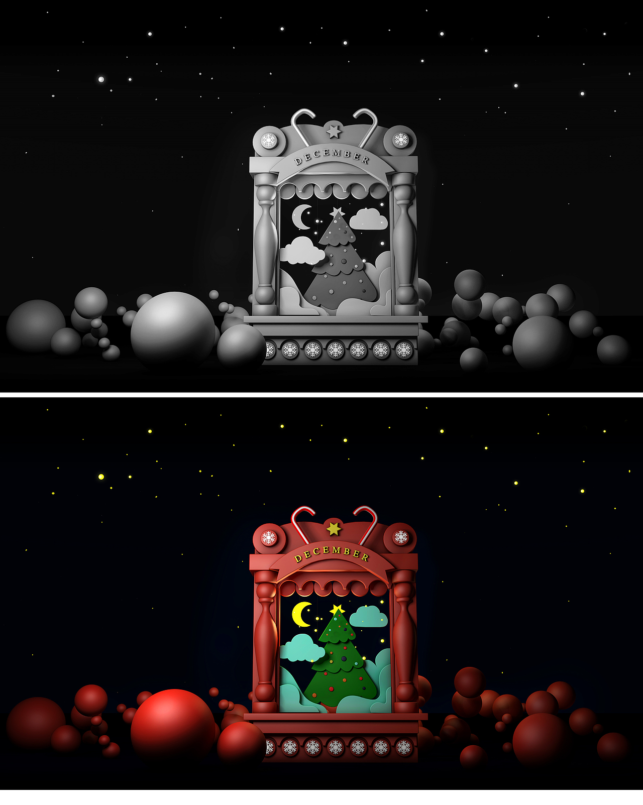 c4d练习（图ZMTAyMjMxODA4） - 场景 - 站酷设计师莎迩原创素材 - 站酷ZCOOL