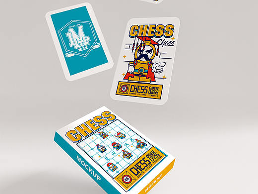 潮流插画习作：象棋（个人主页-ZNDkxMTk4OTI=） - 新锐潮流插画 - 站酷设计师Milkey蕾原创素材 - 站酷ZCOOL