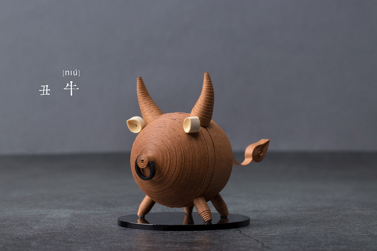 衍物 - 《十二生肖》衍纸手工作品（图ZMTc0OTY1MjY4） - 其他手工艺 - 站酷设计师黎凯泉原创素材 - 站酷ZCOOL