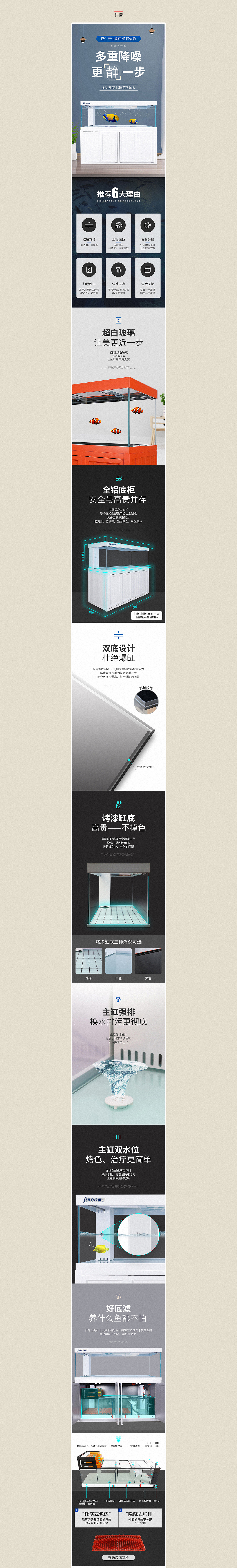 三款鱼缸详情页（图ZMjQ5MzMzNzA0） - 电商 - 站酷设计师Arozmm原创素材 - 站酷ZCOOL
