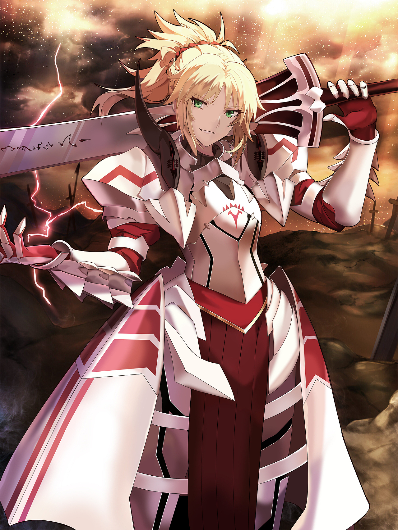 【Fate/Apocrypha】莫德雷德（圖ZMTAxMDAzNzI4） - 繪本 - 站酷設(shè)計(jì)師Demon_Yu原創(chuàng)素材 - 站酷ZCOOL