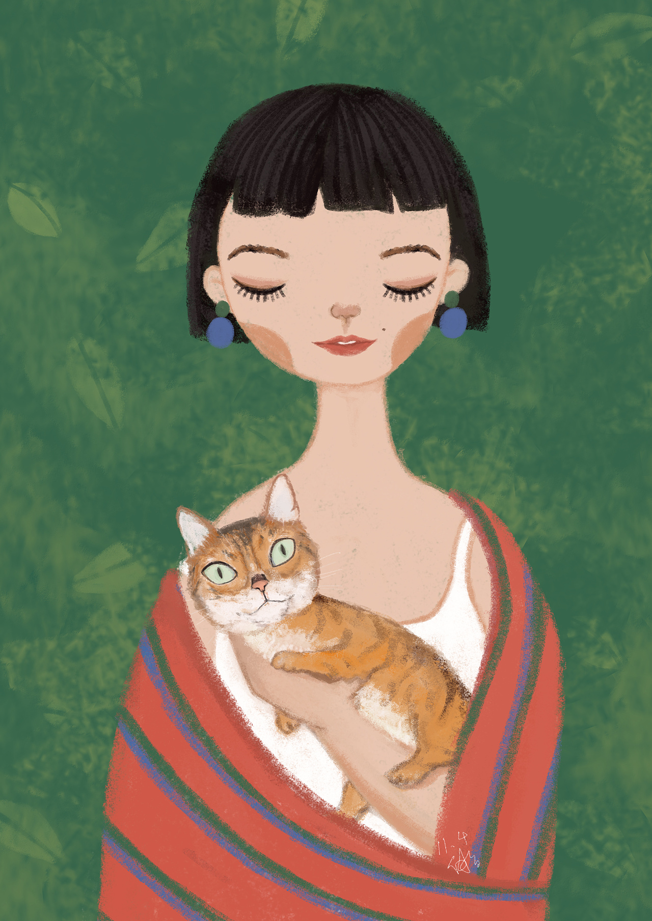 大眼人儿|插画|插画习作|pchry - 原创作品 - 站酷 (zcool)