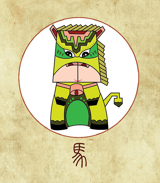 十二生肖形象设计