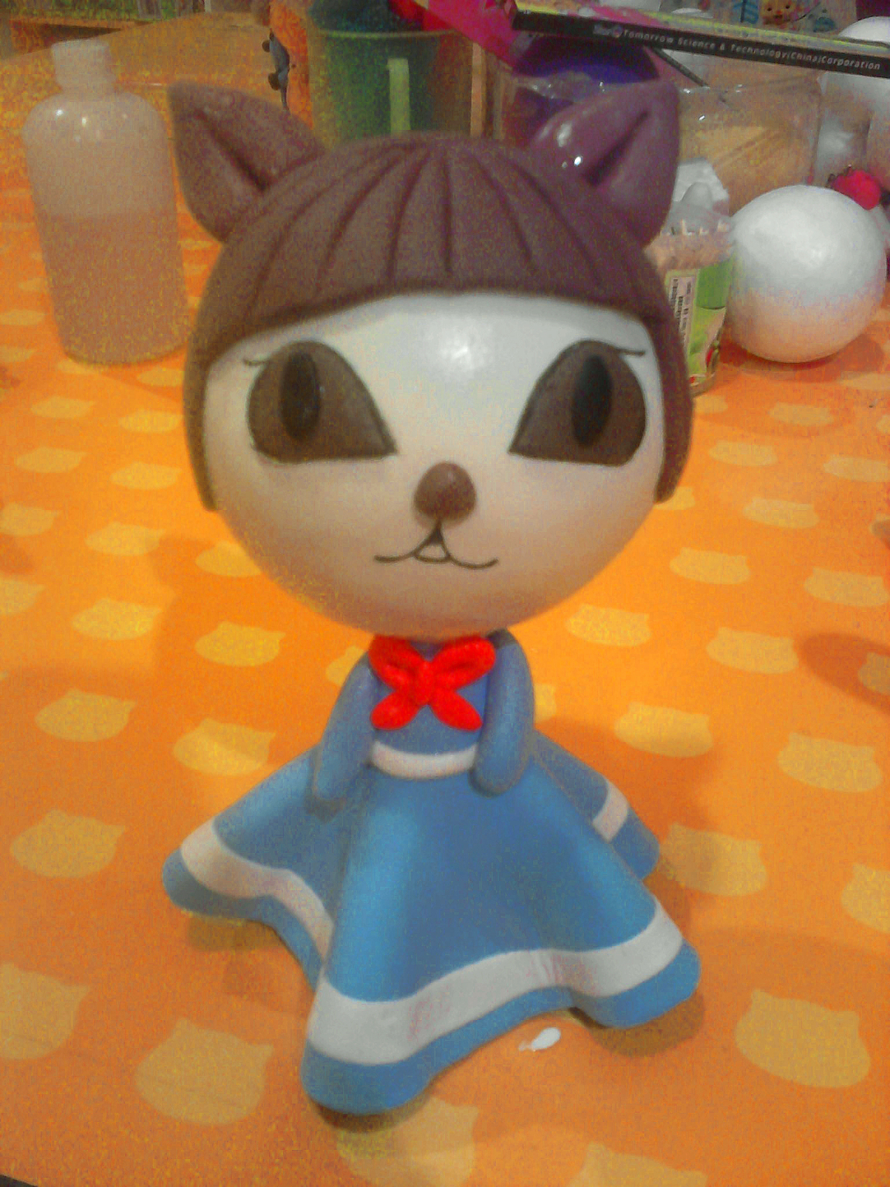 安小染の作品:闯堂兔-动漫角色DIY粘土研发